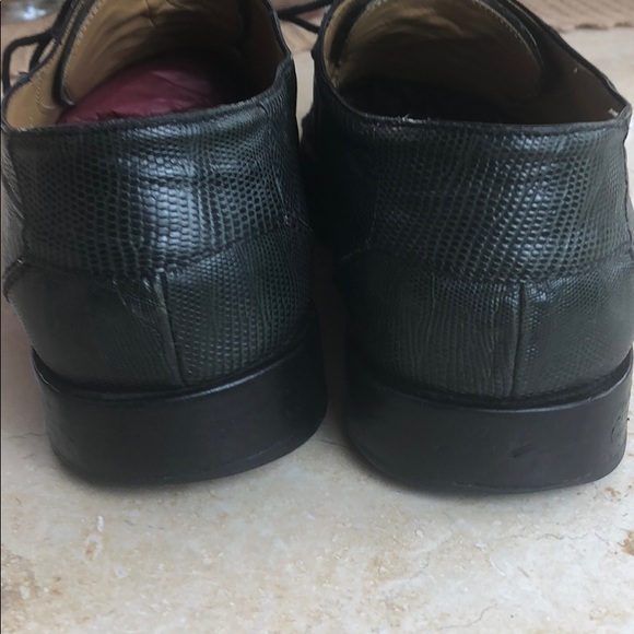 Mezlan Genuine Lizard men’s shoes size 10 used - Picture 4 of 6